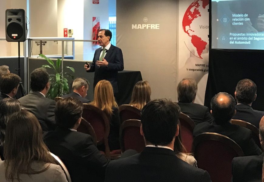 El presidente de MAPFRE, de visita en el país