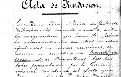 La Asociación Argentina de Compañías de Seguros cumple 126 años