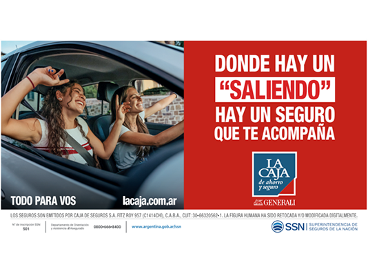 <strong>La Caja realizó un recambio creativo de su campaña Seguro de Auto</strong>