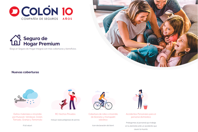 Hogar Premium, un producto de Colón Seguros