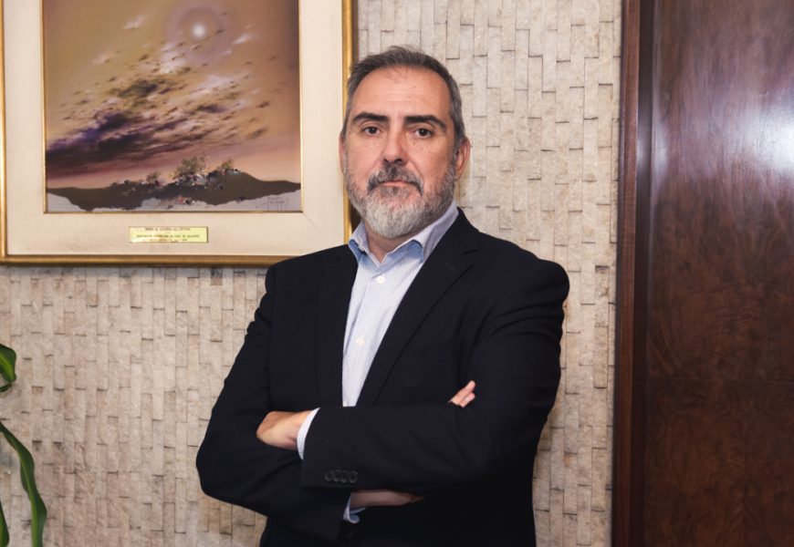 Gustavo Trías. Flamante presidente de AACS