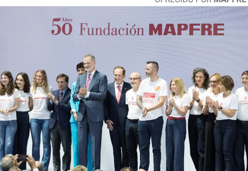 El Rey de España preside el 50 aniversario de Fundación Mapfre