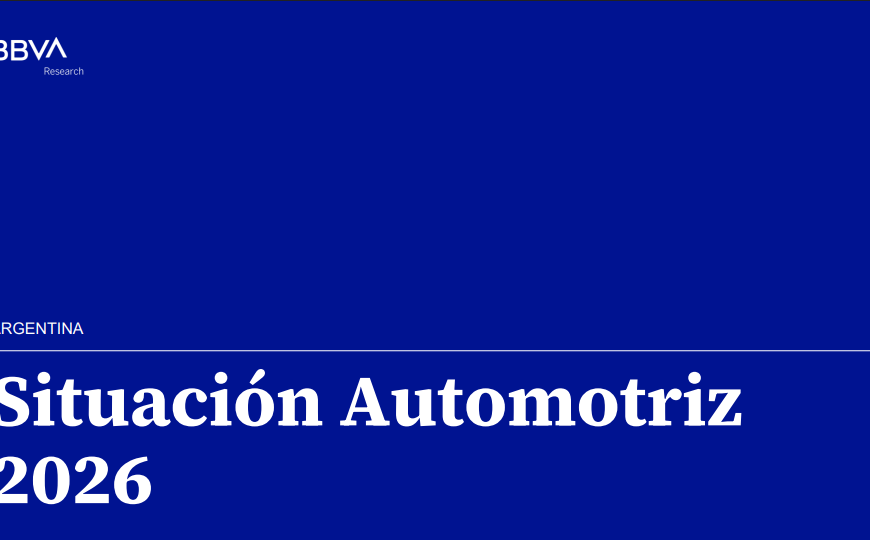 BBVA Research proyecta este año la estabilización del mercado automotor en 600 mil unidades anuales.